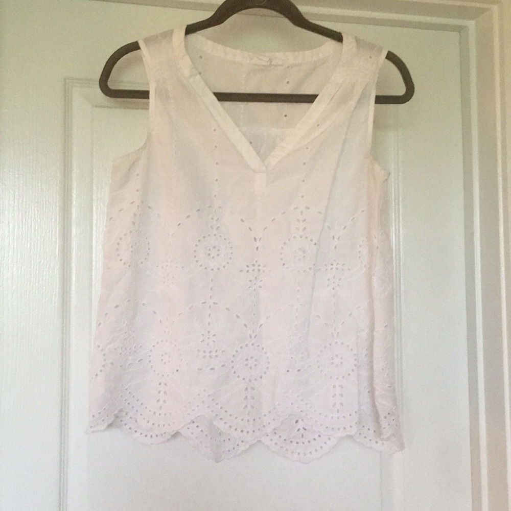 Gap White Blouse